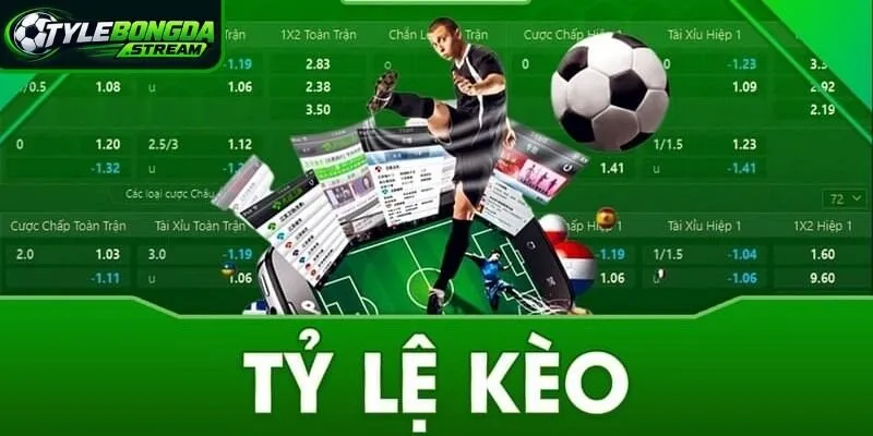 Tỷ lệ kèo trực tiếp giúp người chơi nắm bắt diễn biến trận đấu